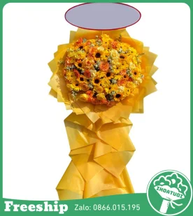 Kệ Hoa Khai Trương Rực Rỡ – Chúc Mừng Hồng Phát - Mã: DHT-103 - Giá: 900.000đ