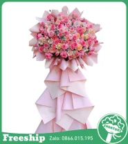 Kệ Hoa Khai Trương Tông Hồng – Ngọt Ngào Thành Công