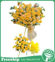 Kệ Hoa Khai Trương Đẹp – Làm Ăn Phát Đạt