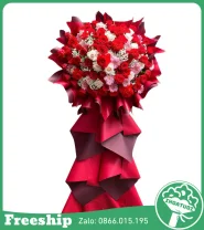 Kệ Hoa Khai Trương Đẹp – Làm Ăn Phát Đạt