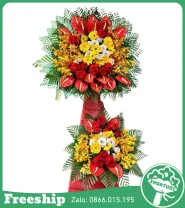 Kệ Hoa Chúc Mừng Văn Phòng – Hưng Vượng An Khang