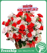 Giỏ Hoa Mừng Khai Trương Giá Rẻ