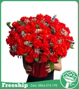 Giỏ Hoa Chúc Mừng Vạn Sự Han Thông - Mã: DHT-173 - Giá: 750.000đ