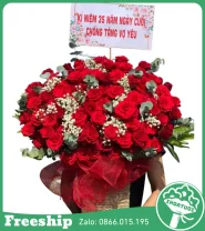 Giỏ Hoa Chúc Mừng Vạn Sự Han Thông