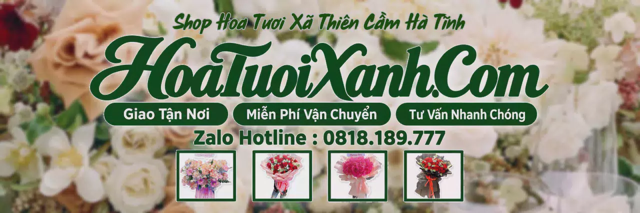 Ảnh bìa Tiệm Hoa Tươi Tại Xã Thiên Cầm Hà Tĩnh, Giao Hoa Tận Nơi