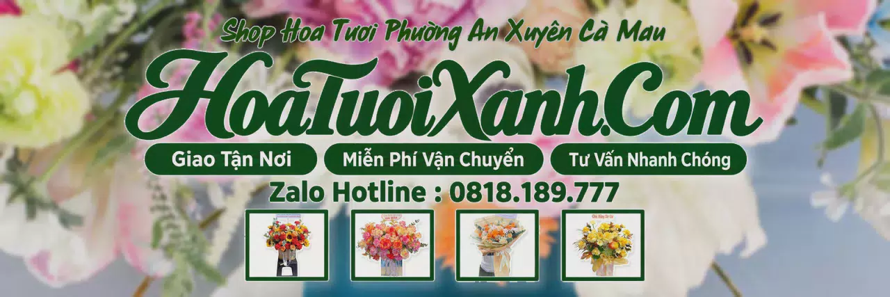 Ảnh bìa Tiệm Hoa Tươi Tại Phường An Xuyên Cà Mau, Đặt Hoa Online Giao Nhanh