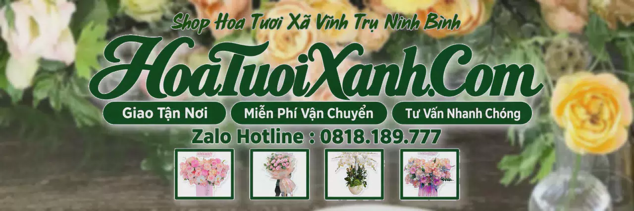 Ảnh bìa Tiệm Hoa Tươi Tại Xã Vĩnh Trụ Ninh Bình, Shop Hoa Tươi Chất Lượng