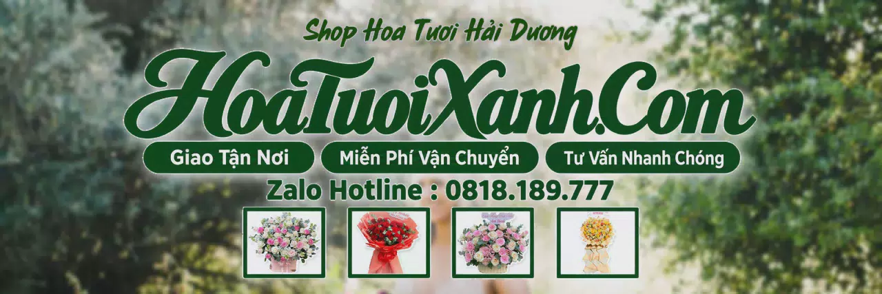 Ảnh bìa Tiệm Hoa Tươi Tại Hải Dương, Đặt Hoa Giao Tận Nơi