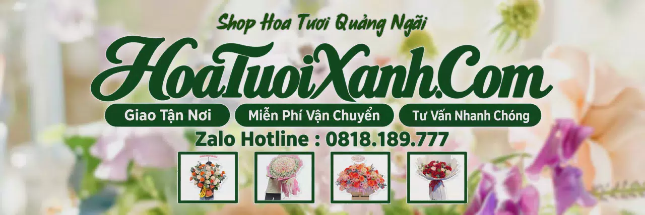 Ảnh bìa Tiệm Hoa Tươi Tại Quảng Ngãi, Điện Hoa Tận Nơi Giá Tốt
