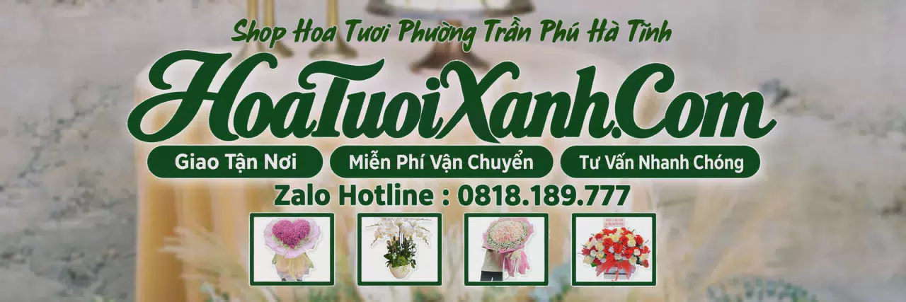 Ảnh bìa Tiệm Hoa Tươi Tại Phường Trần Phú Hà Tĩnh, Đặt Hoa Tươi Trực Tuyến