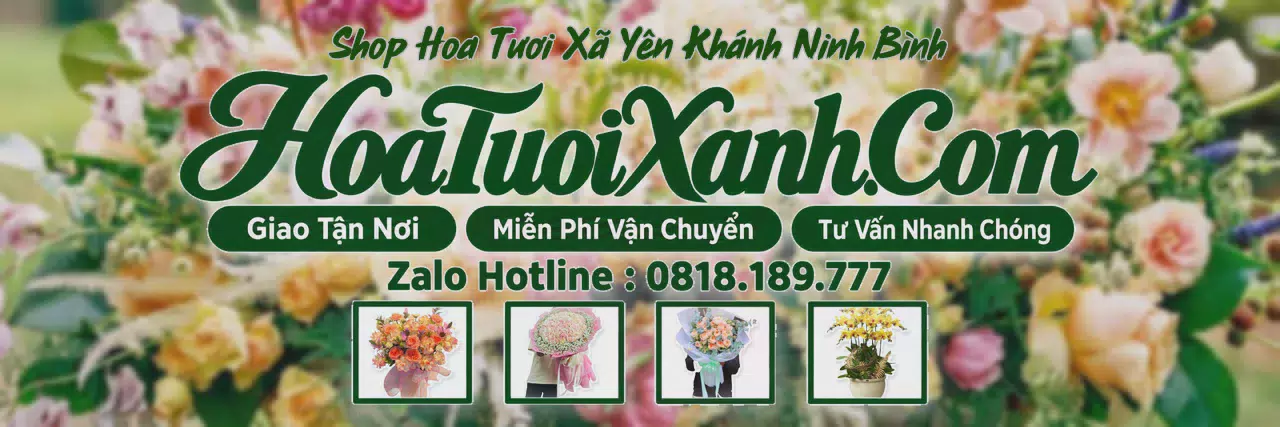 Ảnh bìa Tiệm Hoa Tươi Tại Xã Yên Khánh Ninh Bình, Đặt Hoa Tươi Giao Nhanh