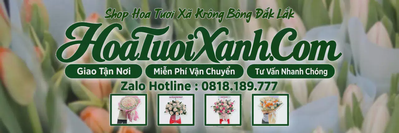 Ảnh bìa Tiệm Hoa Tươi Tại Xã Krông Bông Đắk Lắk, Dịch Vụ Giao Hoa Nhanh
