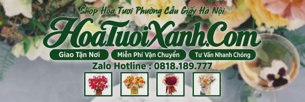 Ảnh bìa Tiệm Hoa Tươi Tại Phường Cầu Giấy Hà Nội, Điện Hoa Tận Nơi Giá Tốt