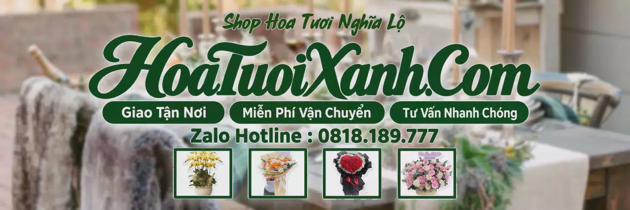 Ảnh bìa Tiệm Hoa Tươi Tại Nghĩa Lộ, Cửa Hàng Hoa Tươi Uy Tín