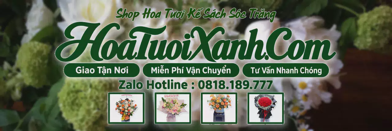 Ảnh bìa Tiệm Hoa Tươi Tại Kế Sách Sóc Trăng, Điện Hoa Giao Tận Nơi