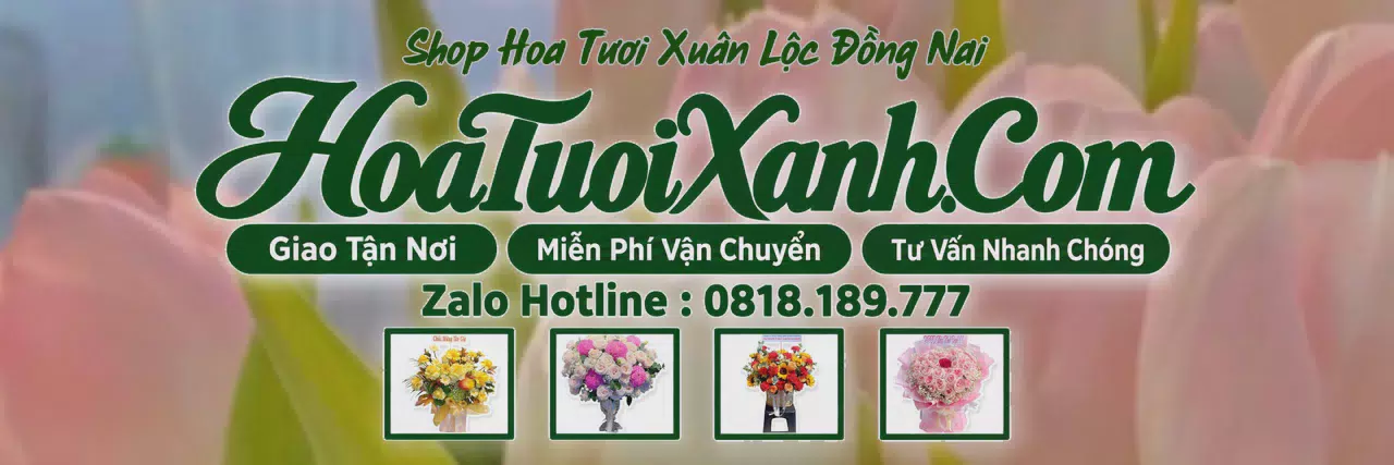 Ảnh bìa Tiệm Hoa Tươi Tại Xuân Lộc Đồng Nai, Dịch Vụ Điện Hoa Chuyên Nghiệp