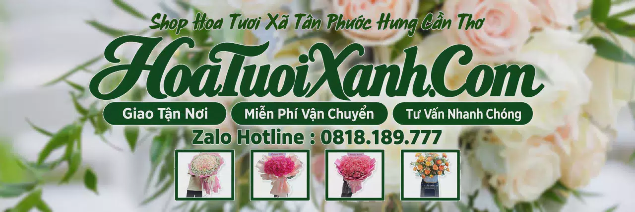 Ảnh bìa Tiệm Hoa Tươi Tại Xã Tân Phước Hưng Cần Thơ, Hoa Tươi Mới Mỗi Ngày