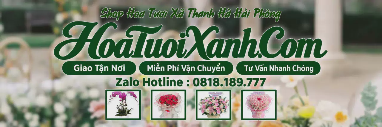 Ảnh bìa Tiệm Hoa Tươi Tại Xã Thanh Hà Hải Phòng, Đặt Hoa Tươi Giao Nhanh