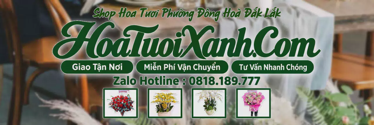 Ảnh bìa Tiệm Hoa Tươi Tại Phường Đông Hoà Đắk Lắk, Shop Hoa Tươi Chất Lượng