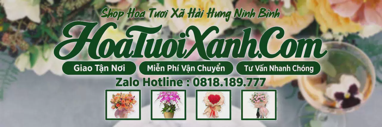 Ảnh bìa Tiệm Hoa Tươi Tại Xã Hải Hưng Ninh Bình, Đặt Hoa Tươi Trực Tuyến