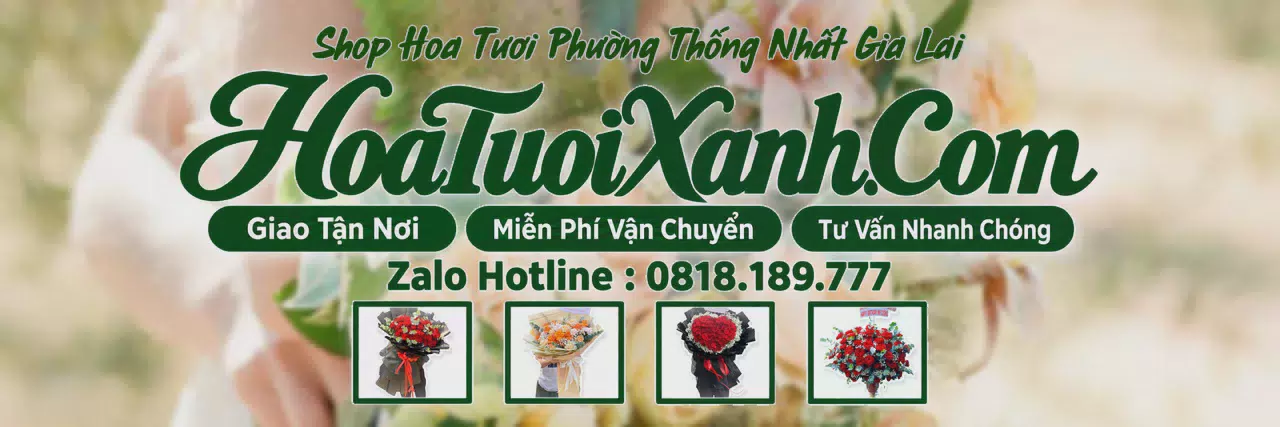 Ảnh bìa Tiệm Hoa Tươi Tại Phường Thống Nhất Gia Lai, Đặt Hoa Tươi Theo Yêu Cầu
