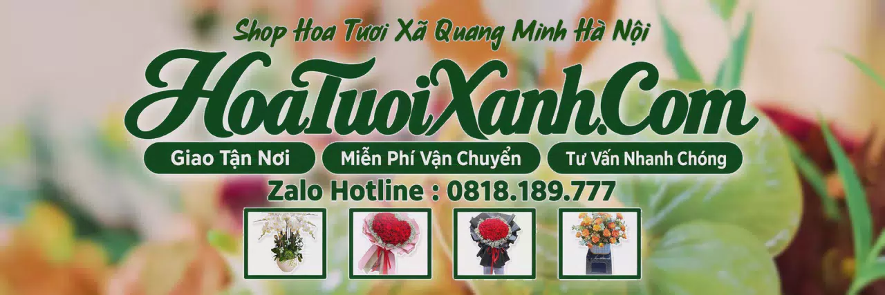 Ảnh bìa Tiệm Hoa Tươi Tại Xã Quang Minh Hà Nội, Hoa Tươi Mới Mỗi Ngày