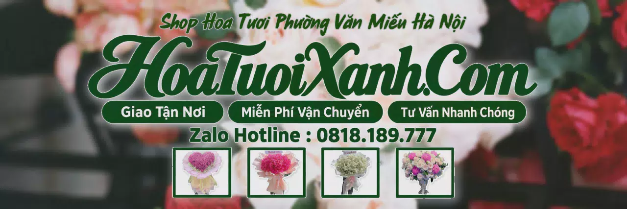 Ảnh bìa Tiệm Hoa Tươi Tại Phường Văn Miếu Hà Nội, Dịch Vụ Điện Hoa Chuyên Nghiệp