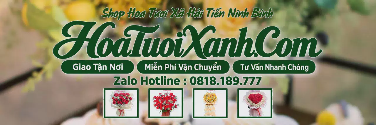 Ảnh bìa Tiệm Hoa Tươi Tại Xã Hải Tiến Ninh Bình, Shop Hoa Online Uy Tín