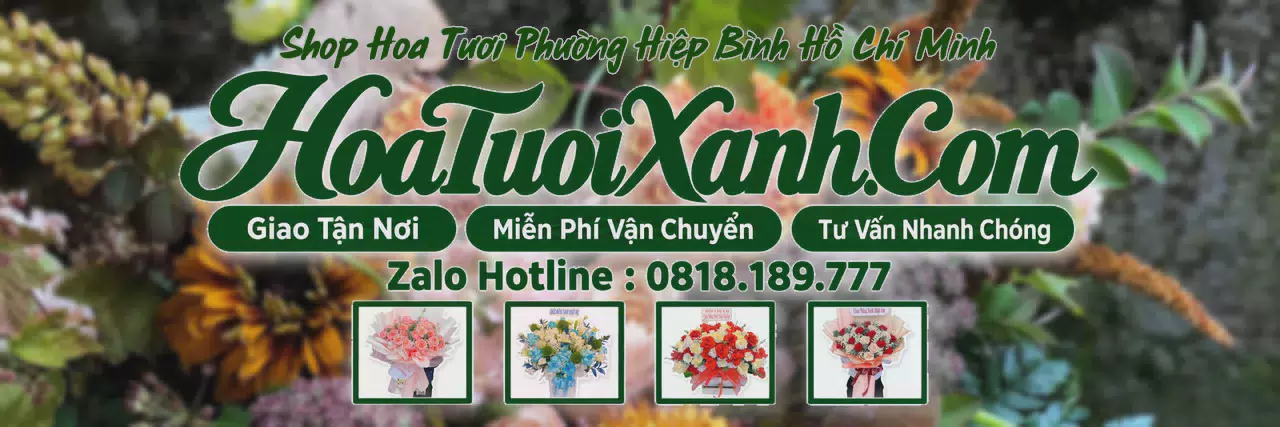 Ảnh bìa Tiệm Hoa Tươi Tại Phường Hiệp Bình Hồ Chí Minh, Đặt Hoa Nhanh Giao Đúng Hẹn