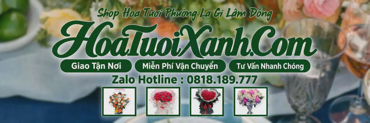 Ảnh bìa Tiệm Hoa Tươi Tại Phường La Gi Lâm Đồng, Tiệm Hoa Đẹp Giá Hợp Lý