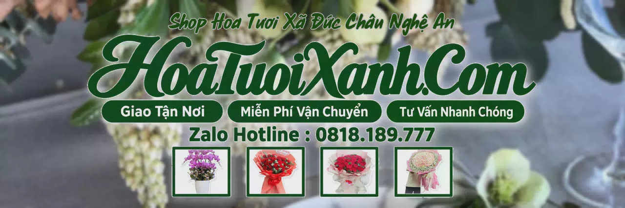 Ảnh bìa Tiệm Hoa Tươi Tại Xã Đức Châu Nghệ An, Giao Hoa Tận Nhà Nhanh Chóng