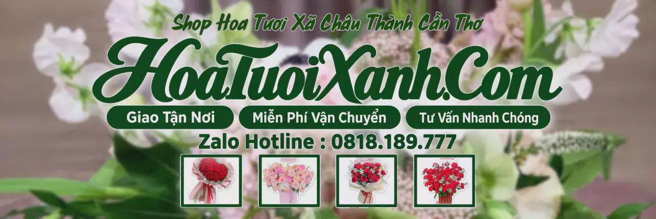 Ảnh bìa Tiệm Hoa Tươi Tại Xã Châu Thành Cần Thơ, Shop Hoa Tươi Chất Lượng