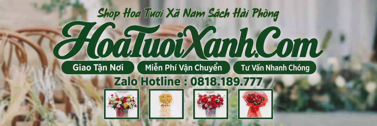 Ảnh bìa Tiệm Hoa Tươi Tại Xã Nam Sách Hải Phòng, Shop Hoa Tươi Chất Lượng