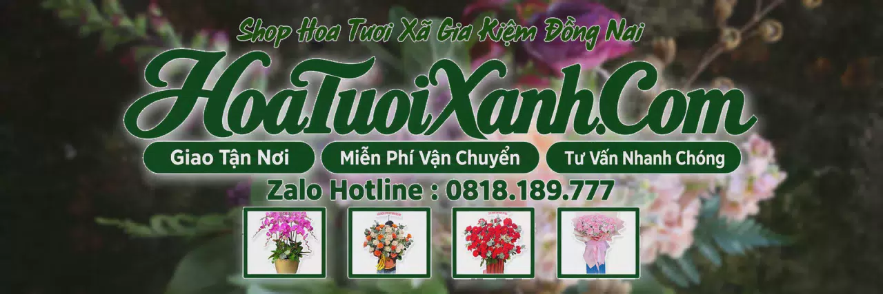 Ảnh bìa Tiệm Hoa Tươi Tại Xã Gia Kiệm Đồng Nai, Cửa Hàng Hoa Tươi Uy Tín