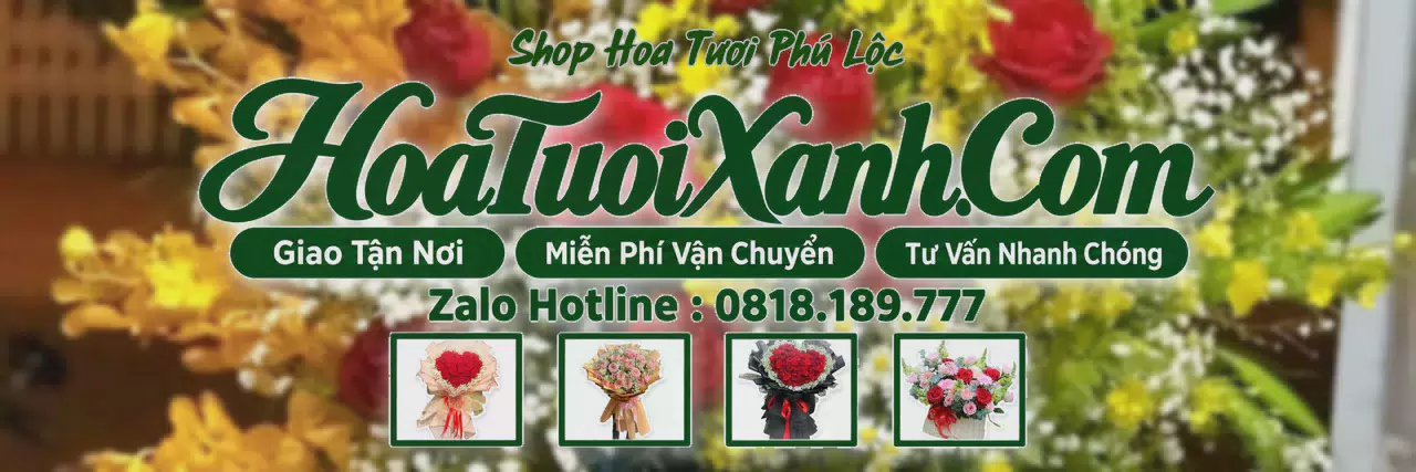Ảnh bìa Tiệm Hoa Tươi Tại Phú Lộc, Đặt Hoa Tận Nơi Dễ Dàng
