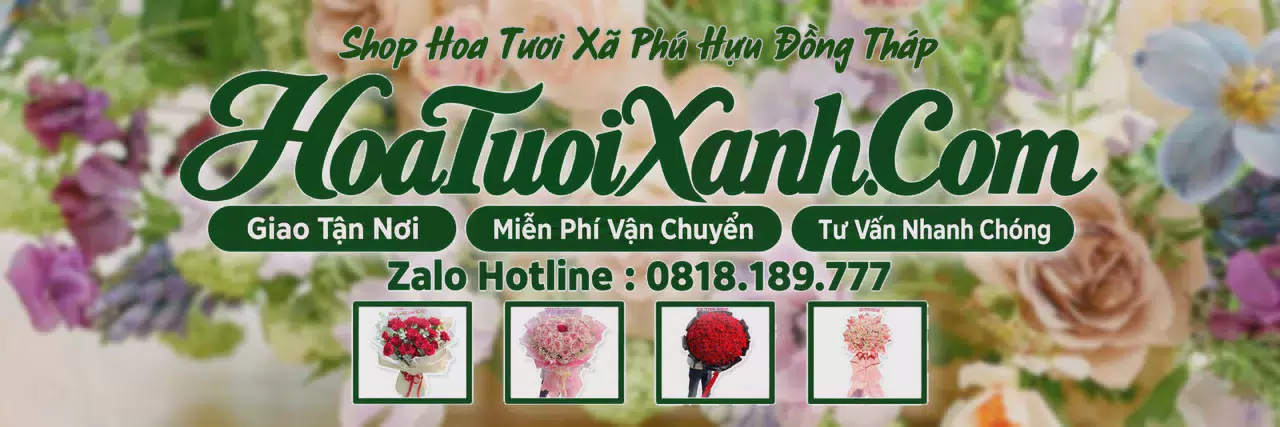 Ảnh bìa Tiệm Hoa Tươi Tại Xã Phú Hựu Đồng Tháp, Điện Hoa Giao Tận Nơi