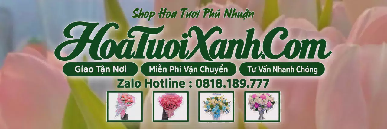 Ảnh bìa Tiệm Hoa Tươi Tại Phú Nhuận, Đặt Hoa Online Giao Nhanh