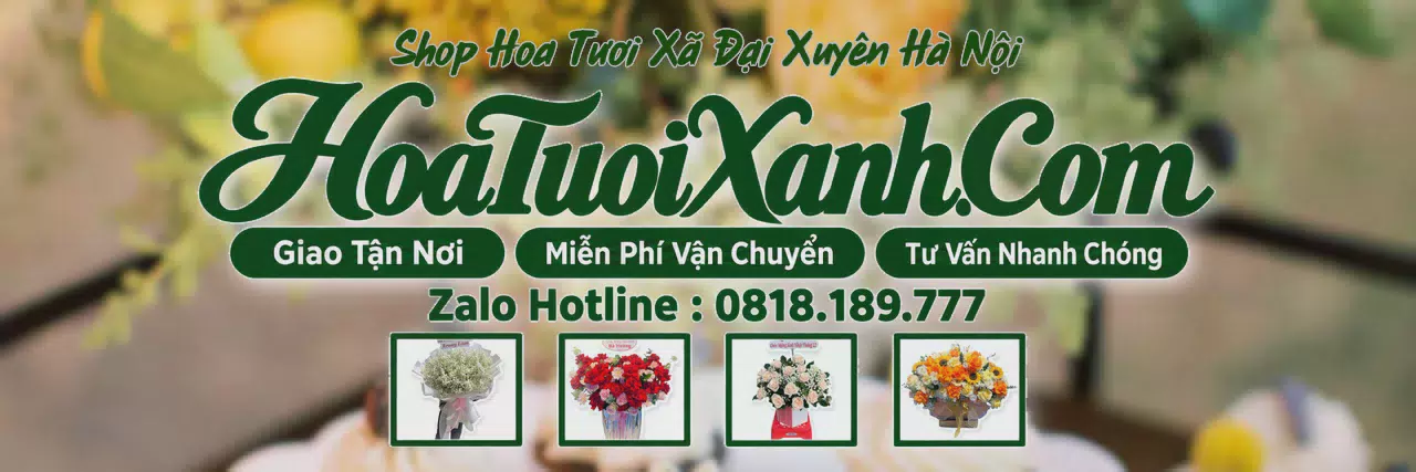Ảnh bìa Tiệm Hoa Tươi Tại Xã Đại Xuyên Hà Nội, Đặt Hoa Nhanh Giao Đúng Hẹn