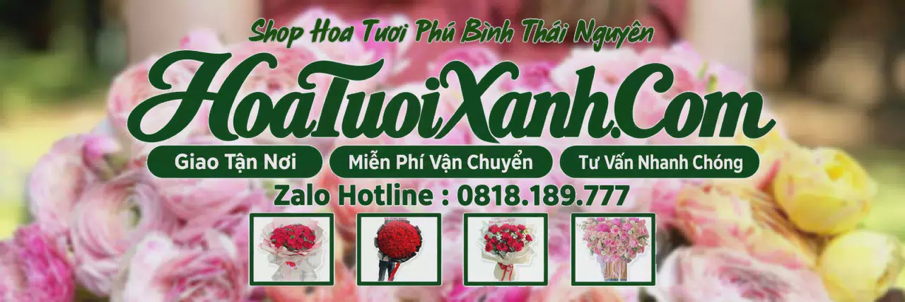 Ảnh bìa Tiệm Hoa Tươi Tại Phú Bình Thái Nguyên, Shop Hoa Tươi Chất Lượng