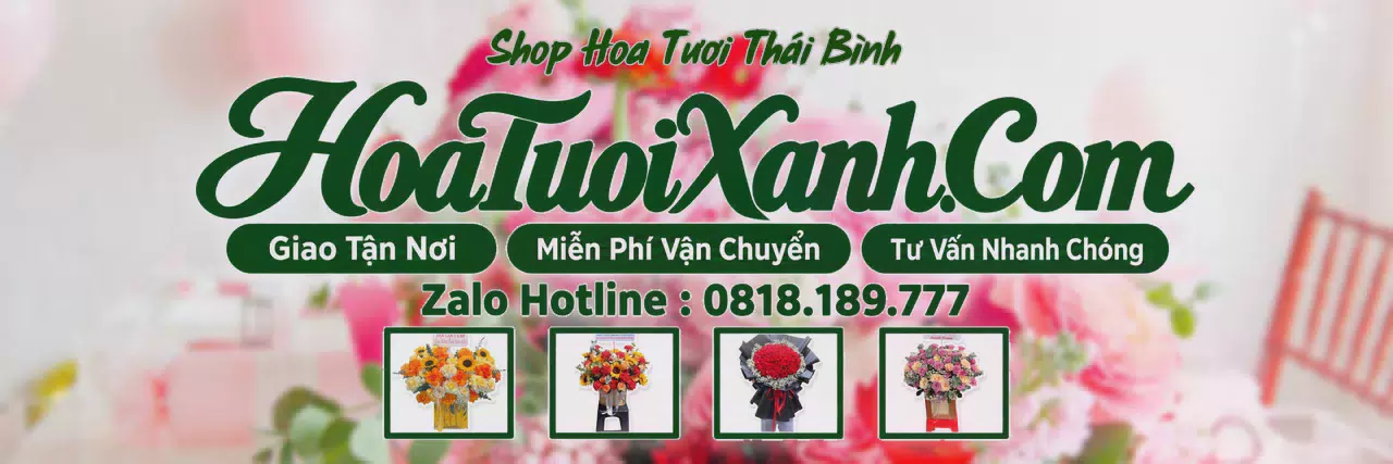 Ảnh bìa Tiệm Hoa Tươi Tại Thái Bình, Tiệm Hoa Giao Hàng Tận Nơi