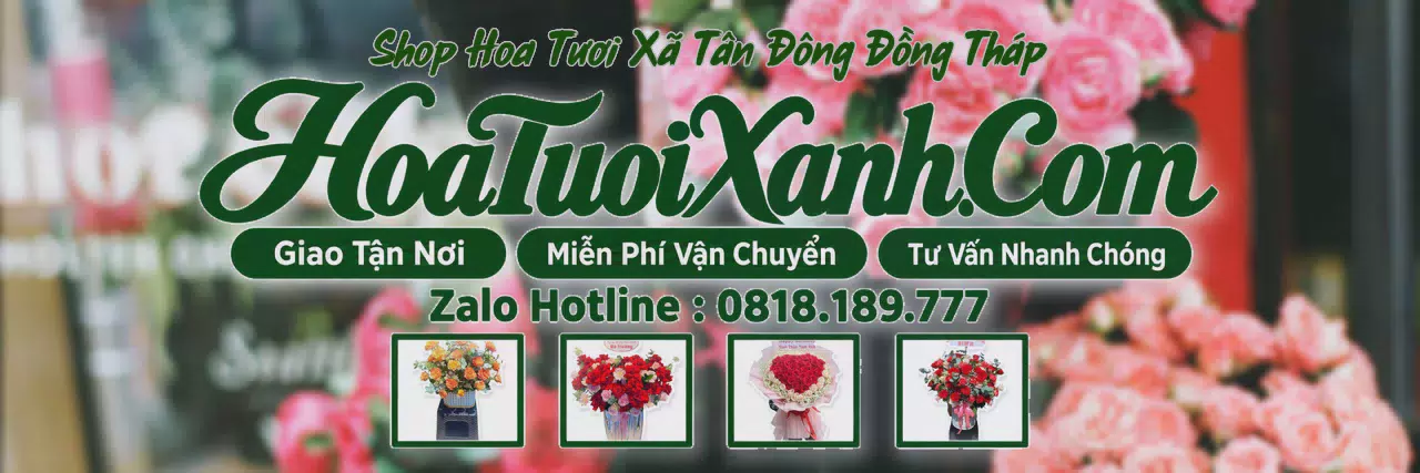 Ảnh bìa Tiệm Hoa Tươi Tại Xã Tân Đông Đồng Tháp, Giao Hoa Tươi Trong Ngày