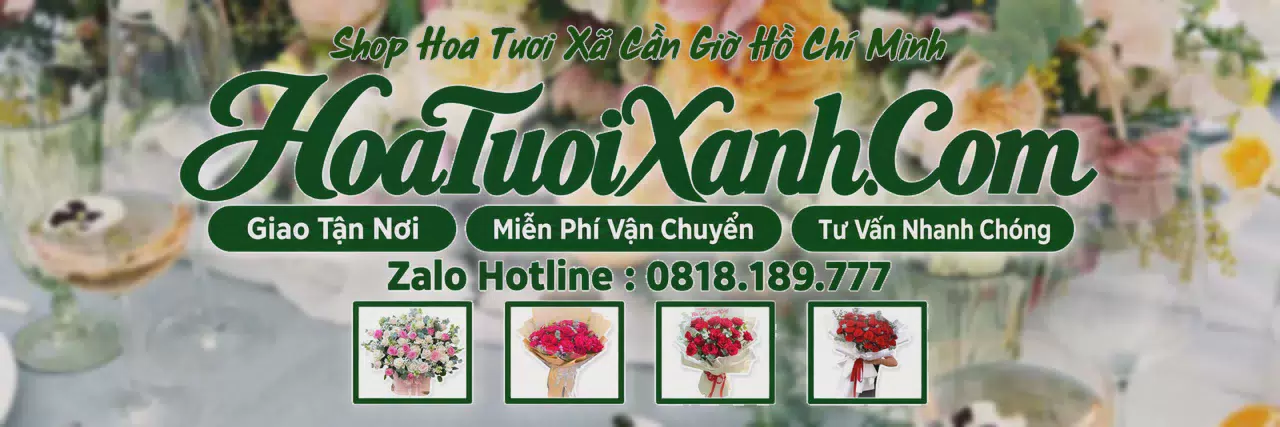 Ảnh bìa Tiệm Hoa Tươi Tại Xã Cần Giờ Hồ Chí Minh, Dịch Vụ Giao Hoa Chuyên Nghiệp