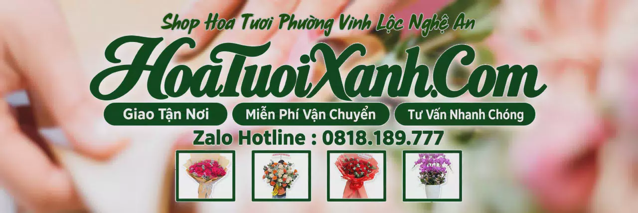 Ảnh bìa Tiệm Hoa Tươi Tại Phường Vinh Lộc Nghệ An, Đặt Hoa Nhanh Giao Đúng Hẹn