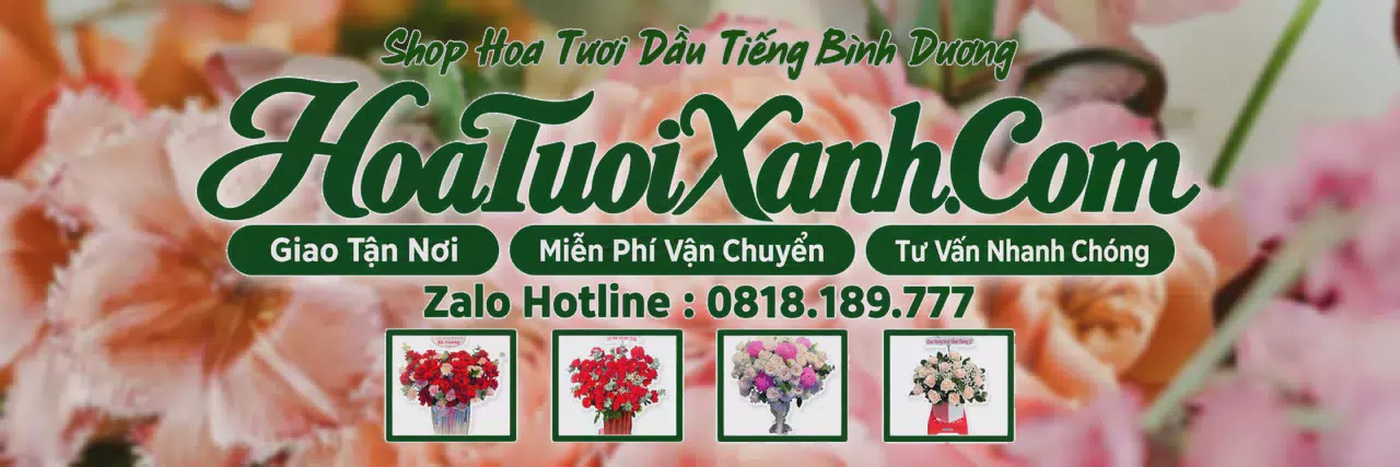 Ảnh bìa Tiệm Hoa Tươi Tại Dầu Tiếng Bình Dương, Shop Hoa Đẹp Giao Tận Nhà