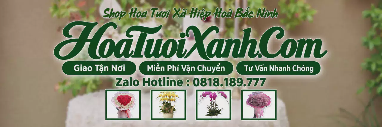 Ảnh bìa Tiệm Hoa Tươi Tại Xã Hiệp Hoà Bắc Ninh, Dịch Vụ Giao Hoa Nhanh