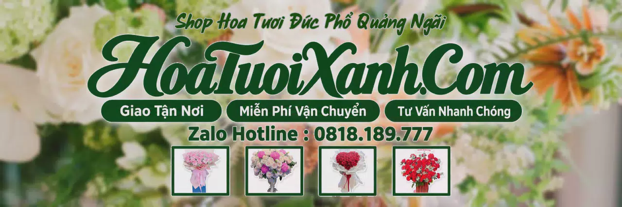 Ảnh bìa Tiệm Hoa Tươi Tại Đức Phổ Quảng Ngãi, Dịch Vụ Giao Hoa Chuyên Nghiệp