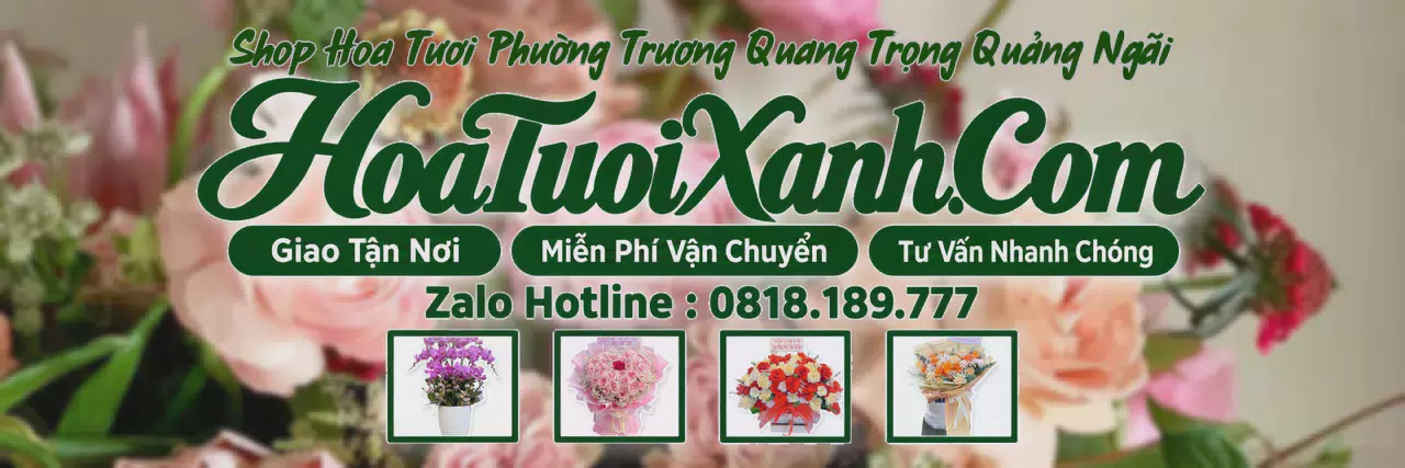 Ảnh bìa Tiệm Hoa Tươi Tại Phường Trương Quang Trọng Quảng Ngãi, Đặt Hoa Online Giao Nhanh