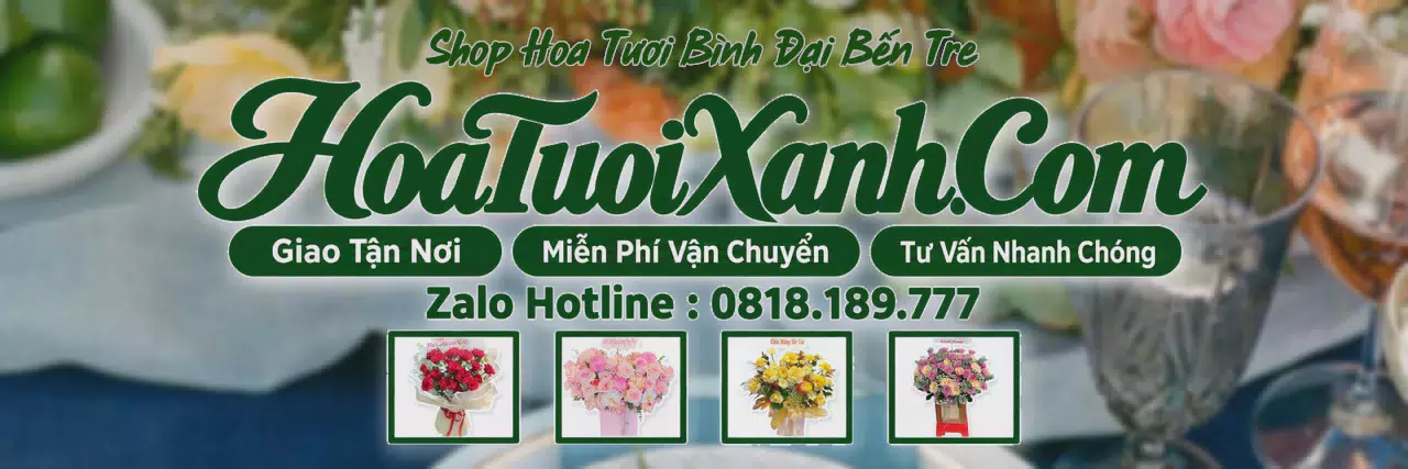 Ảnh bìa Tiệm Hoa Tươi Tại Bình Đại Bến Tre, Shop Hoa Tươi Chất Lượng