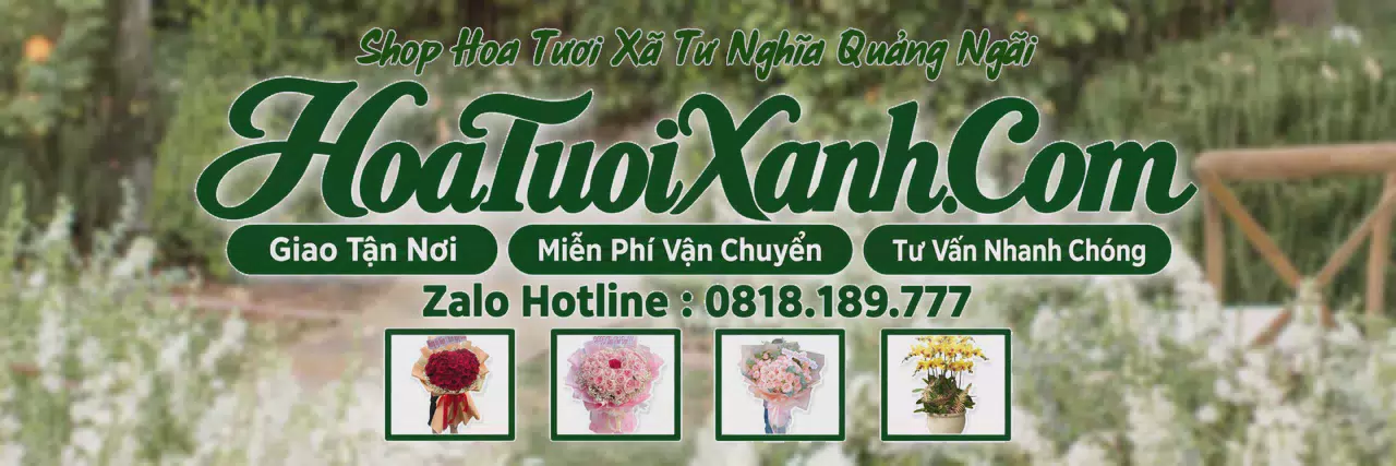 Ảnh bìa Tiệm Hoa Tươi Tại Xã Tư Nghĩa Quảng Ngãi, Đặt Hoa Tươi Trực Tuyến