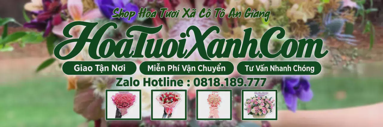 Ảnh bìa Tiệm Hoa Tươi Tại Xã Cô Tô An Giang, Hoa Tươi Mới Mỗi Ngày